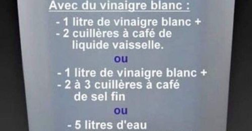 Dsherbant naturel (recette bio maison et cologique)